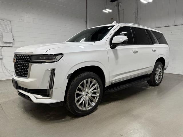 Photo of 2021 Crystal White Tri-Coat Cadillac Escalade