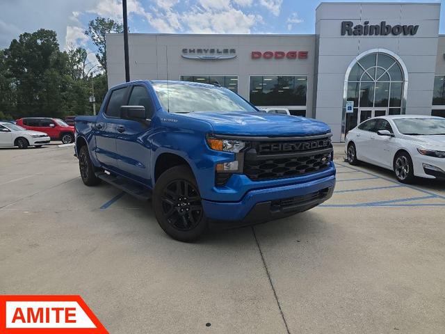 Photo of 2024 Glacier Blue Metallic Chevrolet Silverado 1500