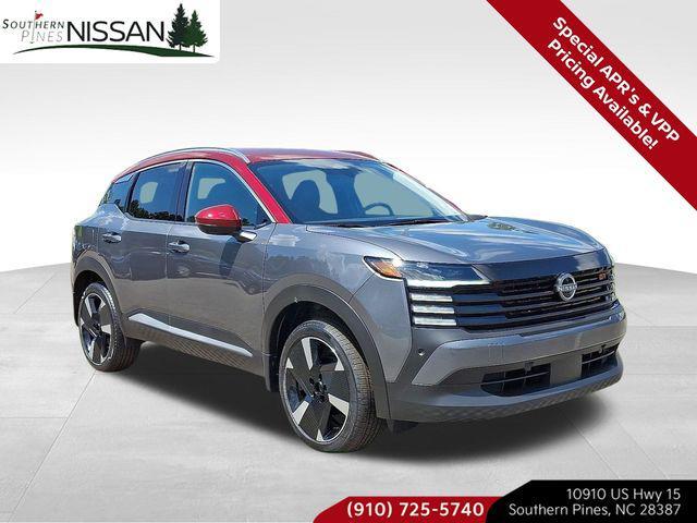 Photo of 2025 Gun Metallic/Scarlet Ember Tintcoat Nissan Kicks