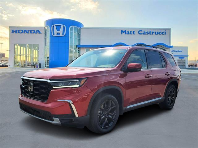 Photo of 2025 Radiant Red Metallic II Honda Pilot