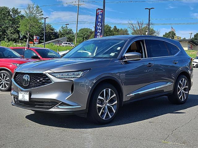 Photo of 2022 Liquid Carbon Metallic Acura MDX