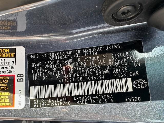 Photo of 2020 Harbor Gray Metallic Toyota Avalon Hybrid