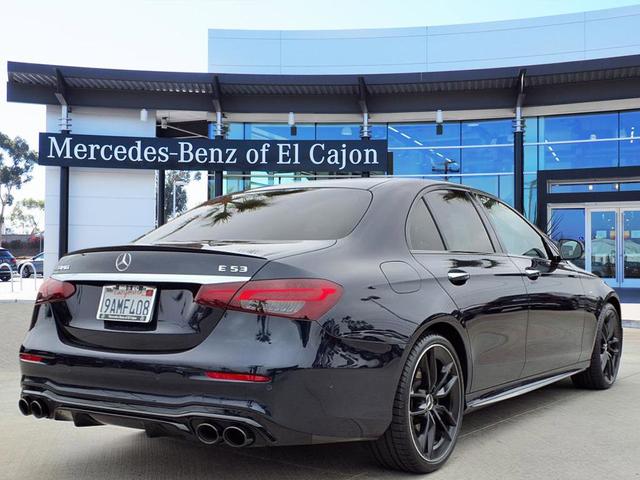 Photo of 2022 Nautical Blue Mercedes-Benz AMG E 53