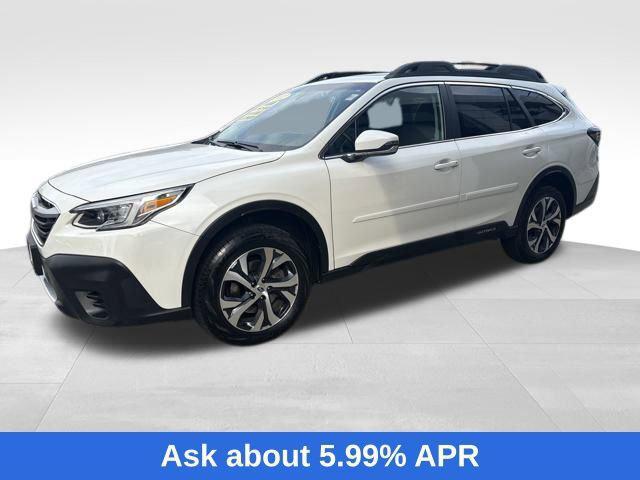 Photo of 2022 White Subaru Outback