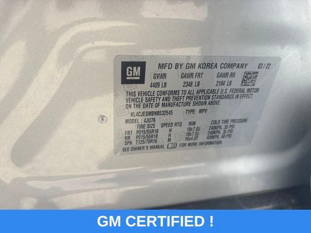 Photo of 2022 Quicksilver Metallic Buick Encore