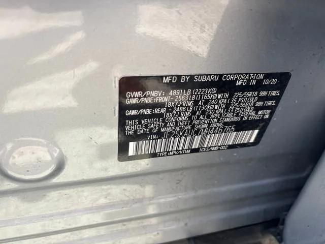 Photo of 2021 Gray Subaru Forester
