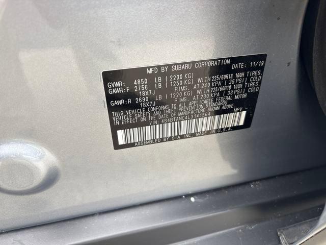 Photo of 2020 Gray Subaru Outback