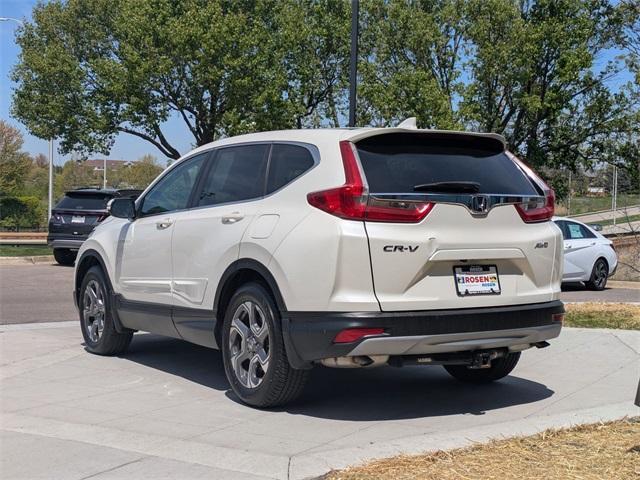 Photo of 2017 White Diamond Pearl Honda CR-V