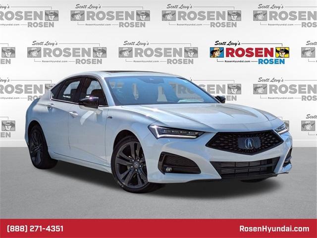 Photo of 2022 White Acura TLX