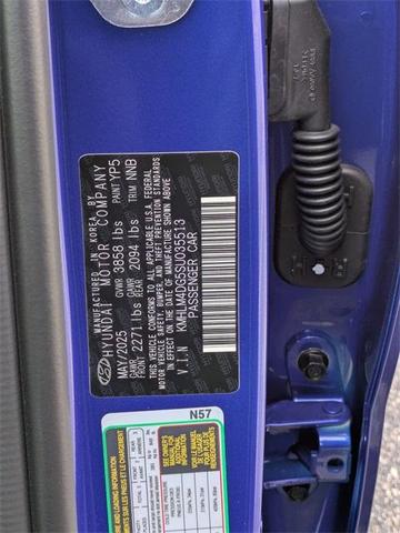 Photo of 2025 Intense Blue Hyundai ELANTRA