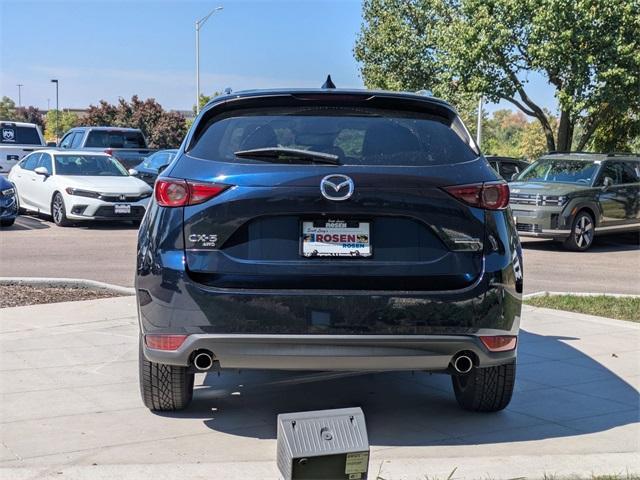 Photo of 2021 Deep Crystal Blue Mica Mazda CX-5