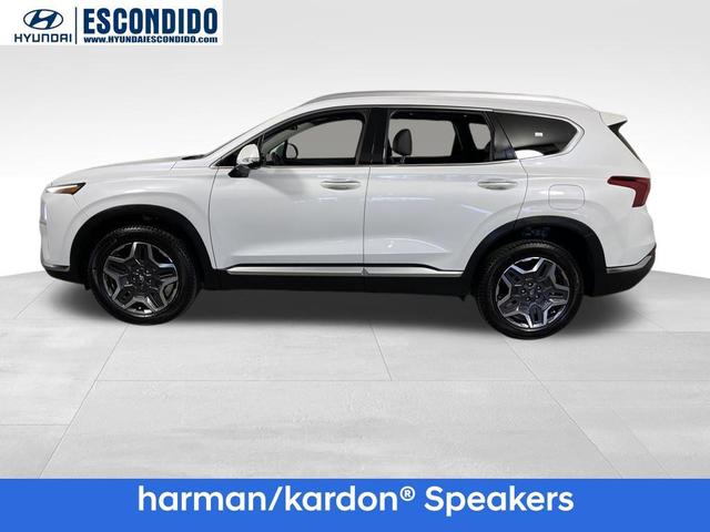 Photo of 2021 Quartz White Hyundai SANTA FE