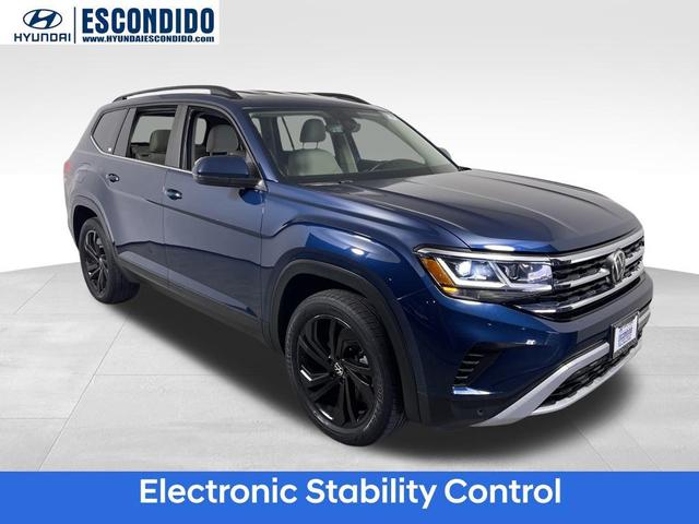 Photo of 2022 Tourmaline Blue Metallic Volkswagen Atlas
