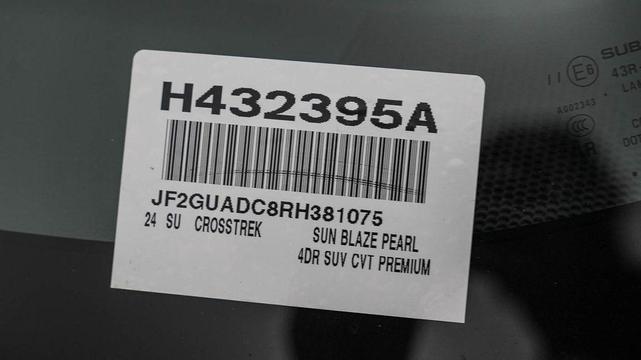 Photo of 2024 Pearl Subaru Crosstrek