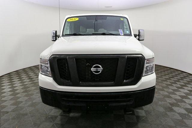 Photo of 2021 Glacier White Nissan NV Cargo NV3500 HD