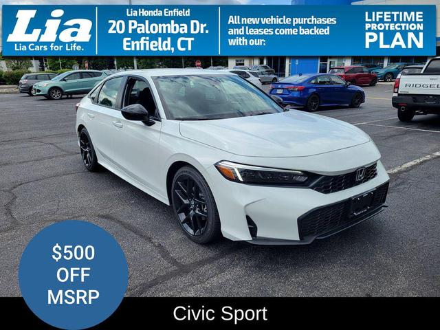 Photo of 2026 Platinum White Pearl Honda Civic