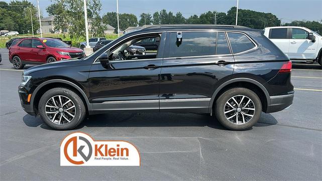 Photo of 2021 Black Volkswagen Tiguan