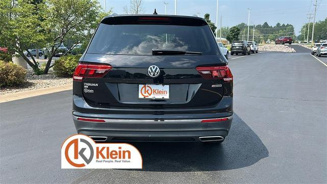 Photo of 2021 Black Volkswagen Tiguan