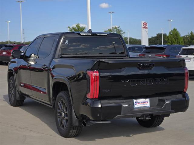 Photo of 2024 Midnight Black Metallic Toyota Tundra Hybrid