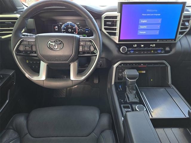 Photo of 2024 Midnight Black Metallic Toyota Tundra Hybrid
