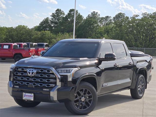 Photo of 2024 Midnight Black Metallic Toyota Tundra Hybrid