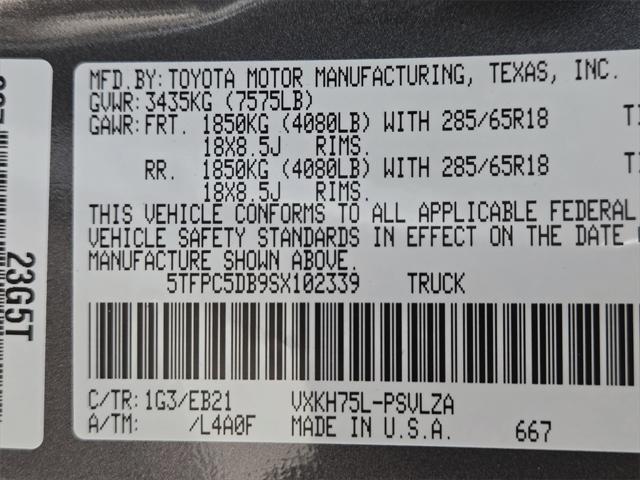 Photo of 2025 Magnetic Gray Metallic Toyota Tundra Hybrid