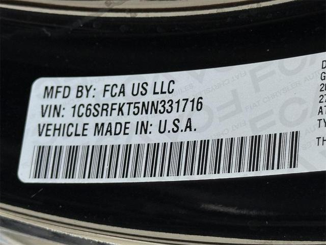 Photo of 2022 Diamond Black Crystal Pearlcoat RAM 1500