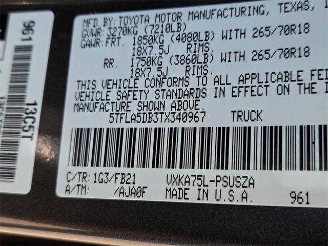 Photo of 2026 Magnetic Gray Metallic Toyota Tundra