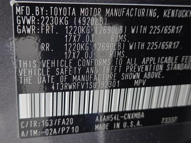Photo of 2025 Midnight Black Metallic Toyota RAV4 Hybrid