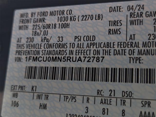Photo of 2024 Vapor Blue Ford Escape