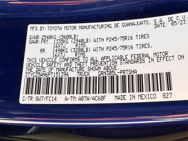 Photo of 2023 Blue Crush Metallic Toyota Tacoma