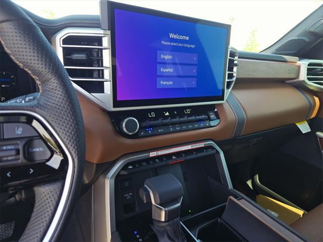Photo of 2025 Midnight Black Metallic Toyota Tundra Hybrid