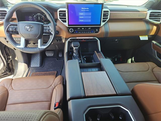 Photo of 2025 Midnight Black Metallic Toyota Tundra Hybrid