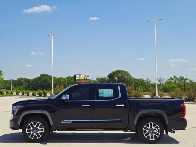 Photo of 2025 Midnight Black Metallic Toyota Tundra Hybrid