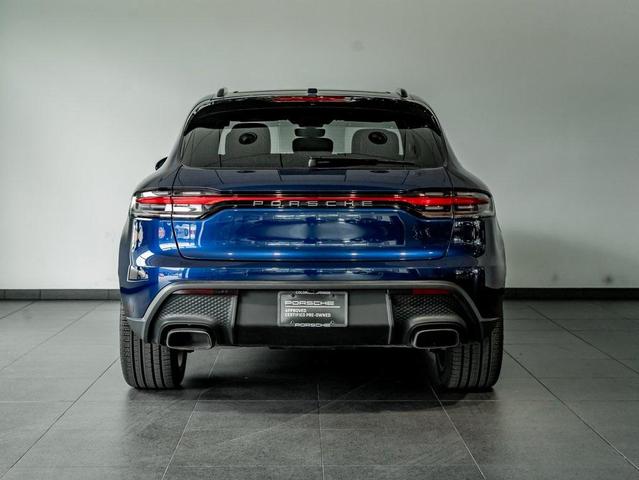 Photo of 2024 Gentian Blue Metallic Porsche Macan