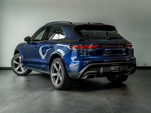 Photo of 2024 Gentian Blue Metallic Porsche Macan