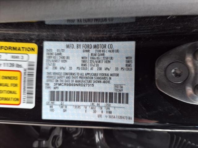 Photo of 2022 Shadow Black Ford Bronco Sport