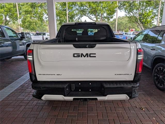 Photo of 2025 Summit White GMC Sierra EV