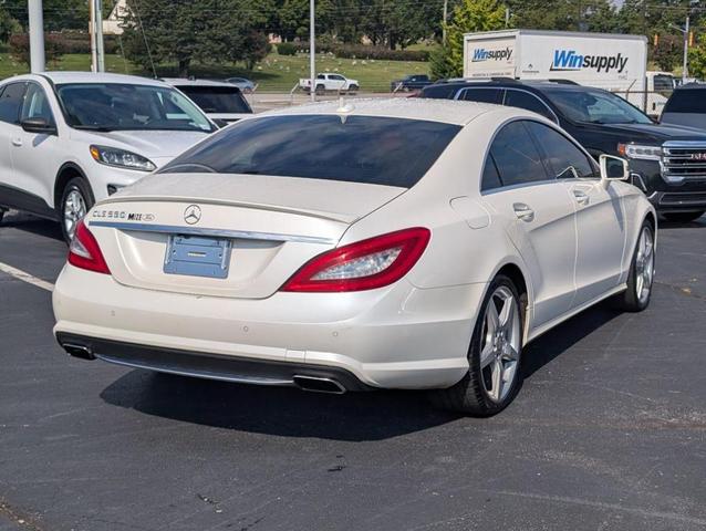 Photo of 2014 Diamond White Metallic Mercedes-Benz CLS-Class