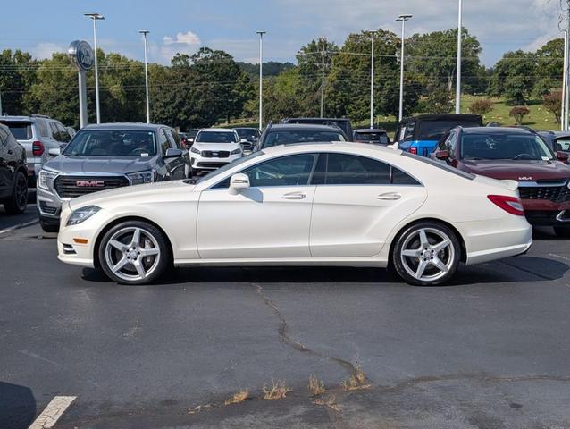 Photo of 2014 Diamond White Metallic Mercedes-Benz CLS-Class