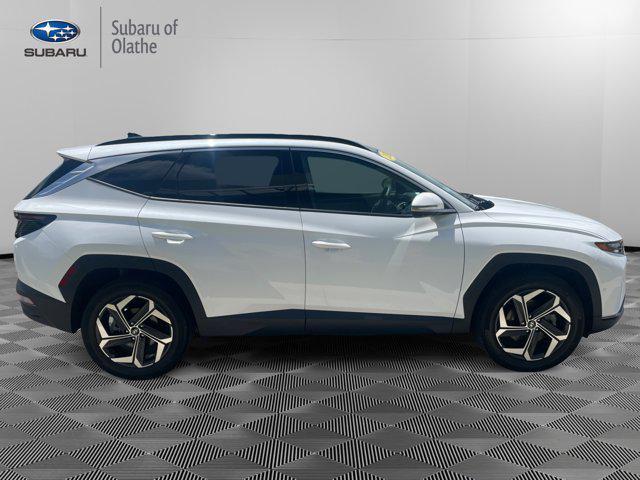 Photo of 2023 Serenity White Pearl Hyundai TUCSON Hybrid