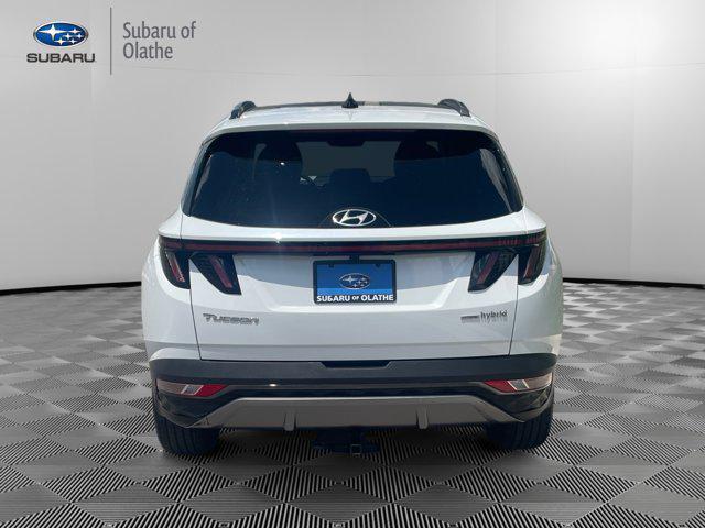 Photo of 2023 Serenity White Pearl Hyundai TUCSON Hybrid