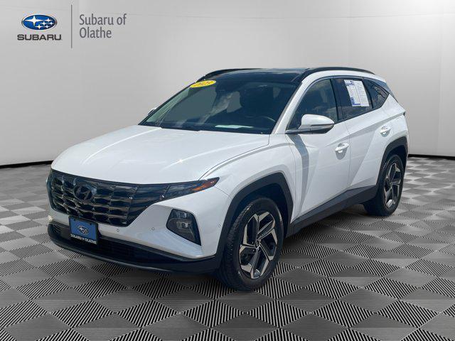 Photo of 2023 Serenity White Pearl Hyundai TUCSON Hybrid