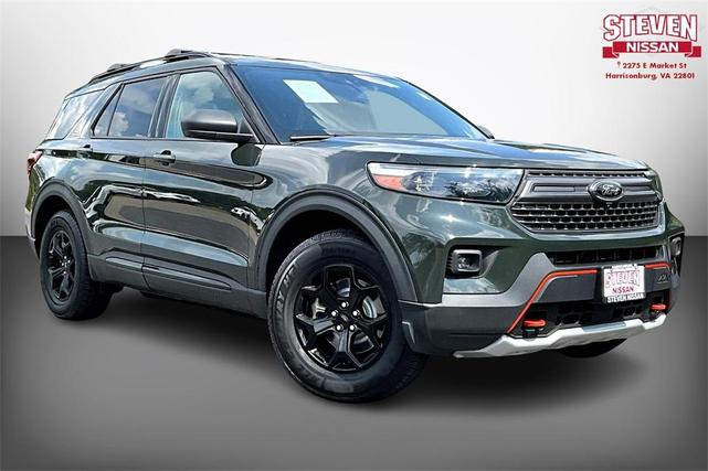 Photo of 2022 Forged Green Metallic Ford Explorer