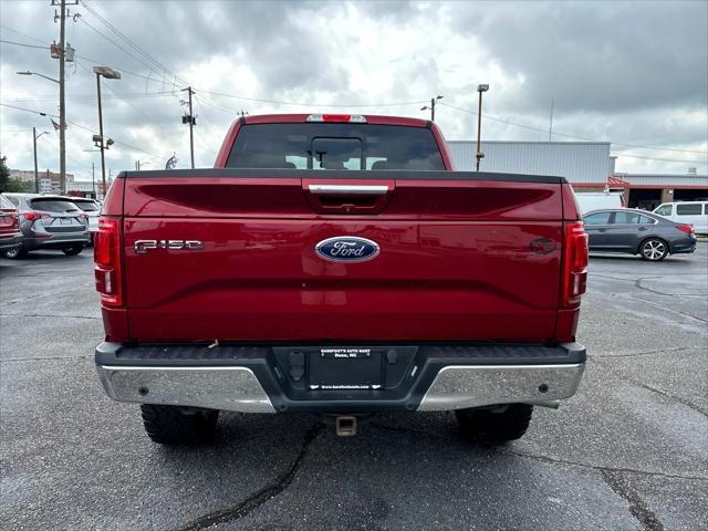 Photo of 2015 Burgundy Ford F-150