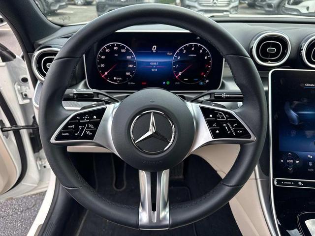 Photo of 2025 Polar White Mercedes-Benz C-Class