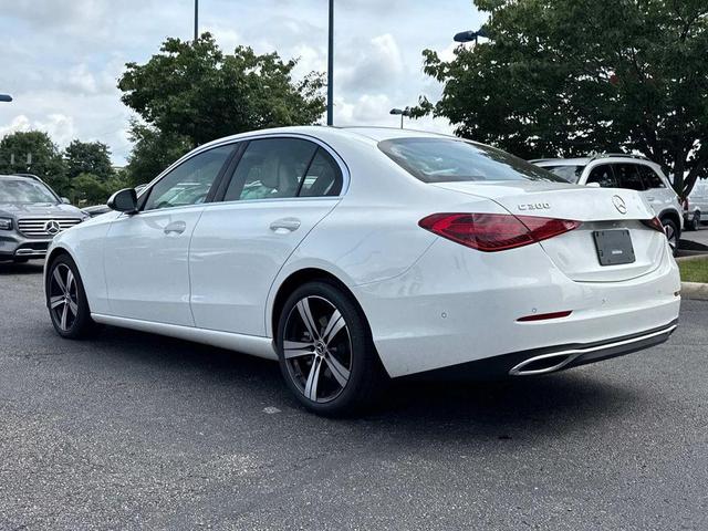 Photo of 2025 Polar White Mercedes-Benz C-Class