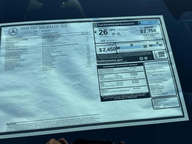 Photo of 2025 Alpine Gray Mercedes-Benz GLC 300