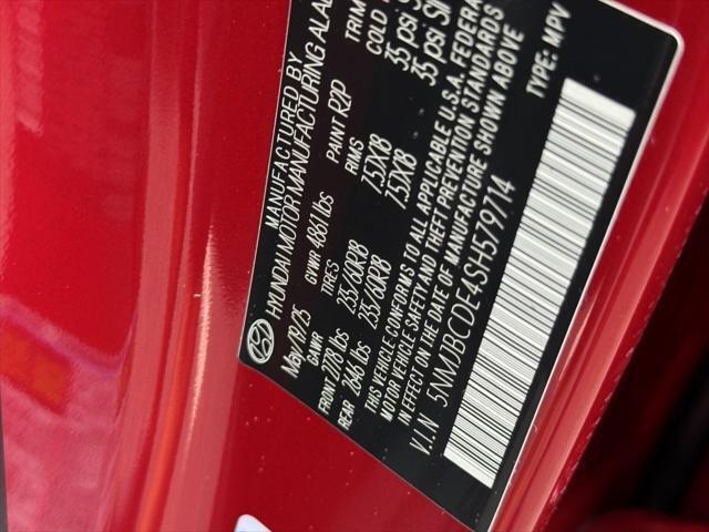 Photo of 2025 Ultimate Red Hyundai TUCSON