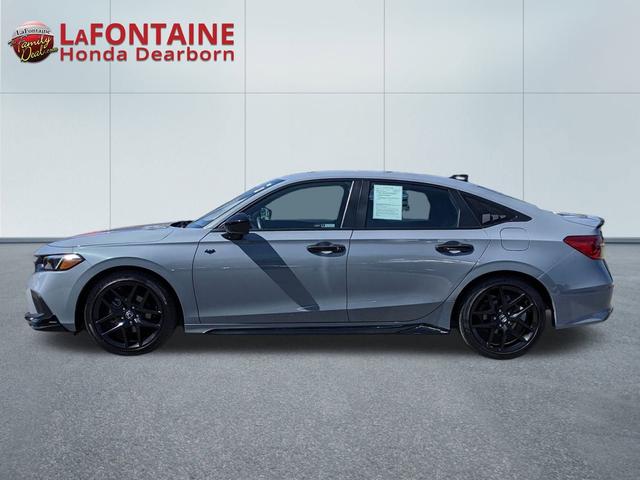 Photo of 2023 Sonic Gray Pearl Honda Civic